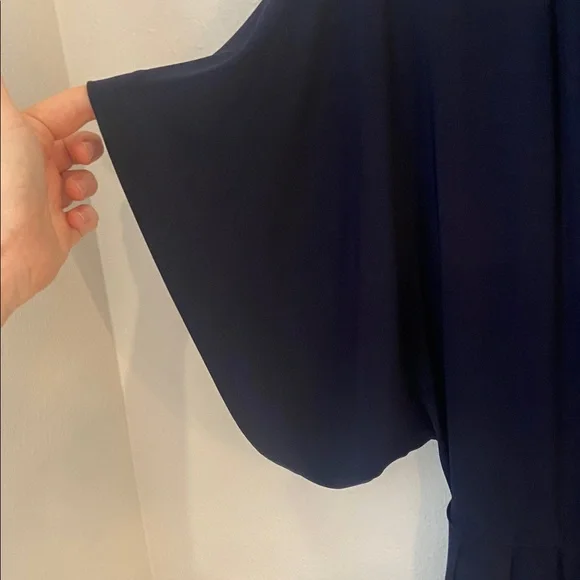 Norma Kamali Kulture Rectangle Jog Jumpsuit Midnight Blue - Picture 3 of 5